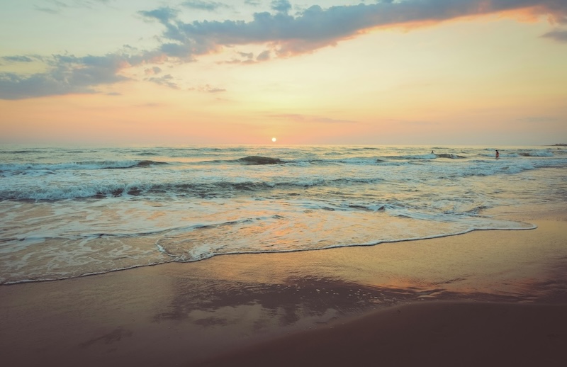 Afife Beach in northern Portugal