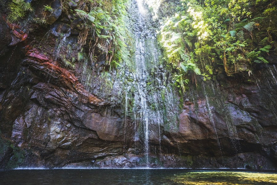 Waterfall in Portugal